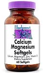 Bluebonnet Calcium Magnesium Zinc Plus Vitamin D  60 Softgels