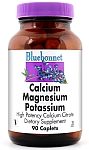 Bluebonnet Calcium Magnesium Plus Potassium 90 Caplets