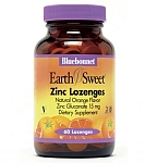 Bluebonnet EarthSweet Zinc Lozenges 15 mg 60 Orange Lozenges