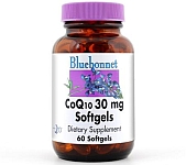 Bluebonnet CoQ10  30 mg  60 Softgels