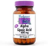 Bluebonnet Alpha Lipoic Acid 600mg 30 Vcaps