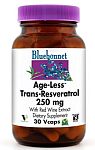 Bluebonnet Age-Less Trans-Resveratrol 250 mg 60 Vcaps