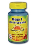 Natures Life® Mega E-400 Complex 50 Softgels