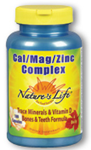 Natures Life® Cal/Mag/Zinc Complex 100 Capsules