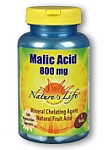 Natures Life® Malic Acid 800 mg 100 Capsules