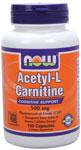 NOW Foods Acetyl L-Carnitine 500 mg 100 Capsules