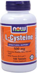 NOW Foods L-Cysteine 500 mg 100 Tablets