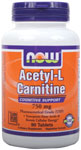 NOW Foods Acetyl-L Carnitine 750 mg 90 Tablets