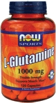 NOW Foods L-Glutamine 1,000 mg 120 Capsules