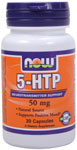 NOW Foods 5-HTP 50 mg 30 Capsules