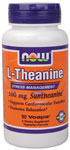 NOW Foods L-Theanine 100 mg 90 Vcaps