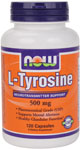 NOW Foods L-Tyrosine 500 mg 120 Capsules