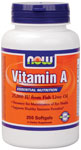 NOW Foods Vitamin A  25,000 IU 250 Softgels