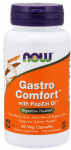 NOW Foods Gastro Comfort with PepZin GI  60 Veg Capsules