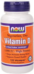 NOW Foods Vitamin D 1,000 IU 120 Vcaps