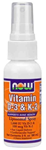 NOW Foods Vitamin D-& K-2 Liposomal Spray 2 fl oz (60 ml)