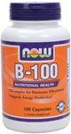 NOW Foods B-100 100 Capsules