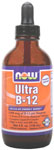 NOW Foods Ultra B-12 Liquid 4 fl oz (118 ml)