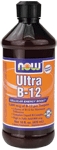 NOW Foods Ultra B-12 Liquid 16 fl oz (473 ml)