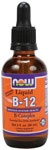 NOW Foods B-12 Liquid B-Complex 2 Ounce (60ml)