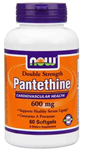 NOW Foods Pantethine 600 mg 60 Softgels