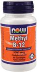 NOW Foods Methyl B-12 5,000 mcg 60 Lozenges