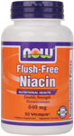 NOW Foods Flush Free Niacin 500 mg 90 Vcaps