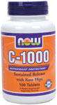 NOW Foods C-1000 mg 100 Tablets