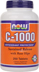 NOW Foods C-1000 mg 250 Tablets