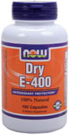 NOW Foods Dry E-400 100 Capsules