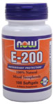 NOW Foods E-200 Mixed Tocopherols 100 Softgels