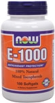 NOW Foods E-1000 IU 100 Softgels