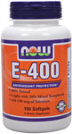 NOW Foods E-400 IU 100 Softgels