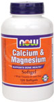 NOW Foods Calcium & Magnesium 120 Softgels