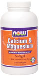 NOW Foods Calcium & Magnesium 240 Softgels