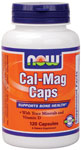 NOW Foods Cal-Mag Caps 120 Capsules