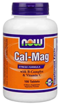NOW Foods Cal-Mag Stress Formula 100 Capsules