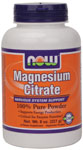 NOW Foods Magnesium Citrate Powder  8 Ounces