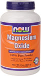 NOW Foods Magnesium Oxide Powder 8 Ounces