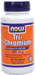 NOW Foods Tri-Chromium 500 mcg with Cinnamon  90 Vcaps