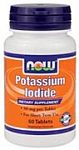 NOW Foods Potassium Iodide 30 mg 60 Tablets
