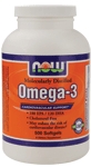 NOW Foods Omega 3 1,000 mg 500 Softgels