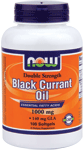 NOW Foods Black Currant Oil 1,000 mg 100 Softgels