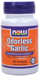 NOW Foods Odorless Garlic 2,500 mg 100 Softgels