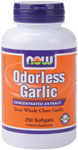 NOW Foods Odorless Garlic 2,500 mg 250 Softgels