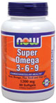 NOW Foods Super Omega 3-6-9 1,200 mg 90 Softgels