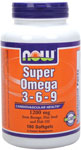 NOW Foods Super Omega 3-6-9 1,200 mg 180 Softgels