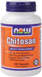 NOW Foods Chitosan 500 mg + Chromium 120 Capsules