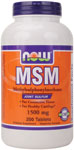 NOW Foods MSM 1,500 mg 200 Tablets