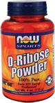 NOW Foods D-Ribose Powder 4 Ounces (113g)